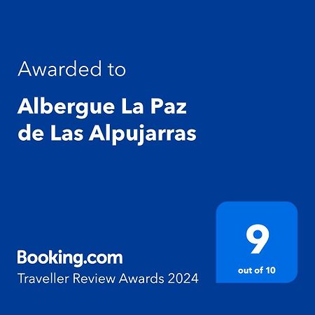 Alojamiento Rural La Paz de Las Alpujarras Padules Exterior foto